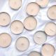 Handmade White Unscented Soy Wax Tealight Collection 25 Pieces